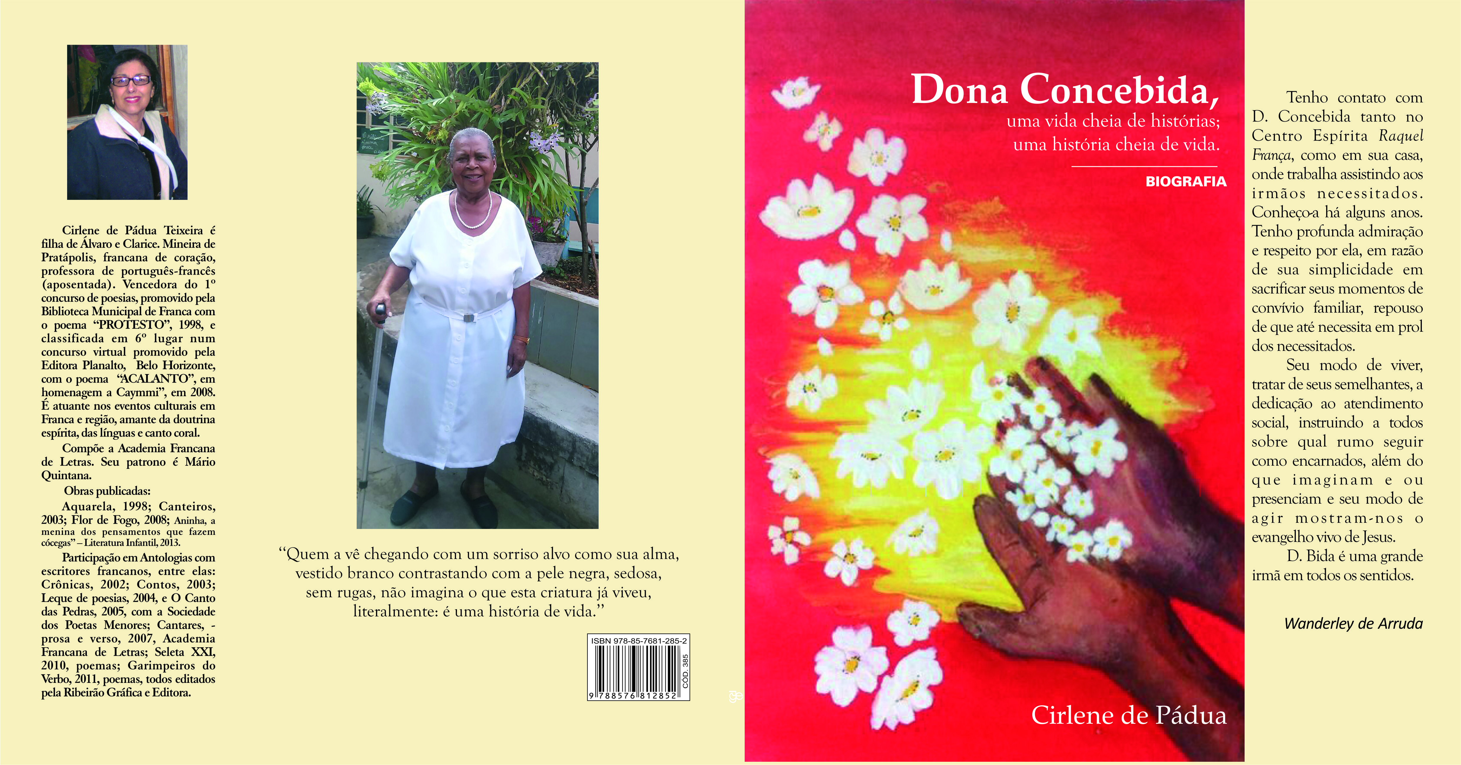 Capa aberta do livro que será lançado nesta sexta-feira, 02